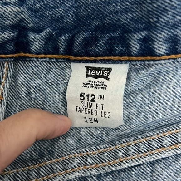 Vintage Levi’s 512 Slim Fit Tapered Leg 90s Mom Jeans Size 12 - Picture 11 of 11